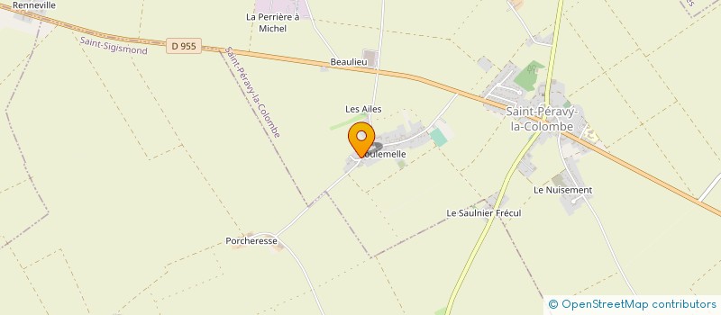 localisation de l'entreprise MONSIEUR JOSSELIN NAULEAU à SAINT-PERAVY-LA-COLOMBE