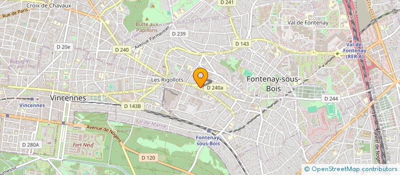 localisation de l'entreprise MONSIEUR JOSSELIN NEVEUX à FONTENAY-SOUS-BOIS