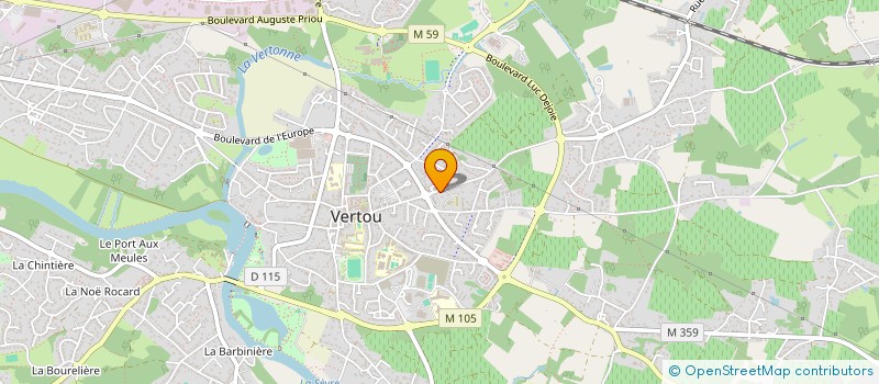 localisation de l'entreprise MONSIEUR JOSSELIN NOIRE à VERTOU