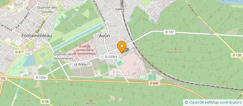 localisation de l'entreprise MONSIEUR JOSSELIN PAGES  AVON