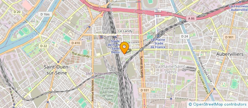 localisation de l'entreprise MONSIEUR JOSSELIN PASCAUD  SAINT-DENIS