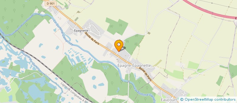 localisation de l'entreprise MONSIEUR JOSSELIN PELEMAN  EPAGNE-EPAGNETTE