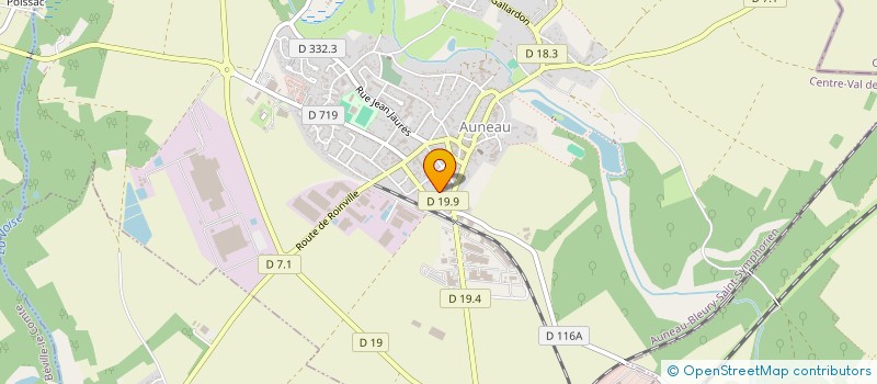 localisation de l'entreprise MONSIEUR JOSSELIN PENOT à AUNEAU-BLEURY-SAINT-SYMPHORIEN