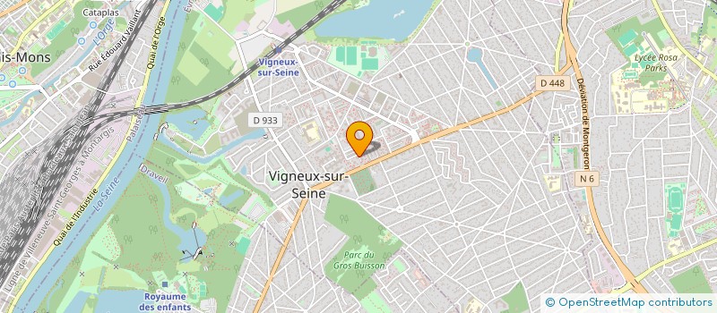 localisation de l'entreprise MONSIEUR JOSSELIN PORRO à VIGNEUX-SUR-SEINE