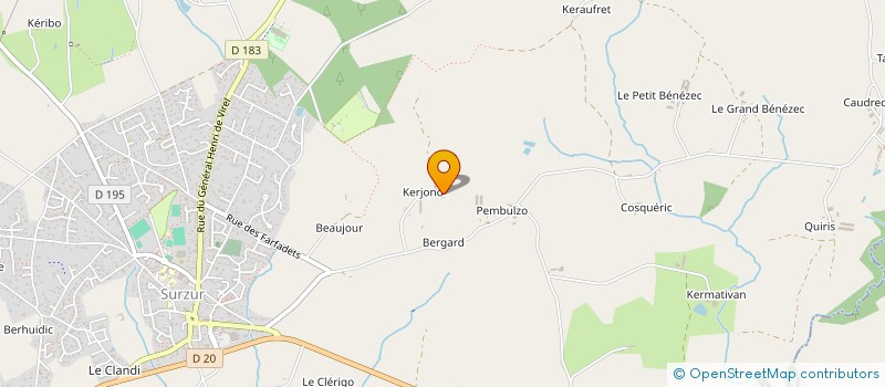 localisation de l'entreprise MONSIEUR JOSSELIN REYMANN  SURZUR