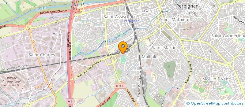 localisation de l'entreprise MONSIEUR JOSSELIN ROUX  ANDUZE