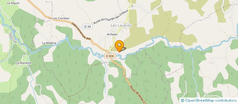 localisation de l'entreprise MONSIEUR JOSSELIN STREIFF  LES LAUBIES