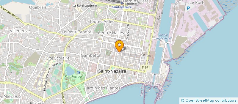 localisation de l'entreprise MONSIEUR JOSSELIN TALMY à SAINT-NAZAIRE