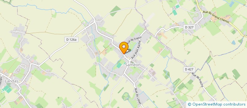 localisation de l'entreprise MONSIEUR JOSSELIN THIBAUT  SAMEON