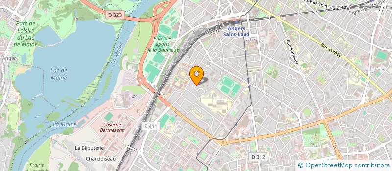 localisation de l'entreprise MONSIEUR JOSSELIN VETILLARD à ANGERS