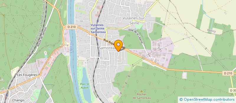 localisation de l'entreprise MONSIEUR JOSSELIN VIGIER  SAMOREAU