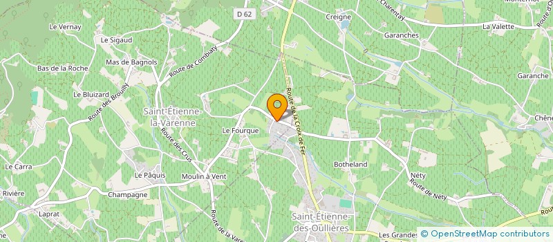 localisation de l'entreprise MONSIEUR JOSSELYN JACQUES  SAINT-ETIENNE-LA-VARENNE