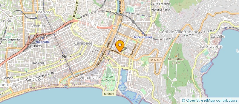 localisation de l'entreprise MONSIEUR JOSSELYN VALGELATA à NICE