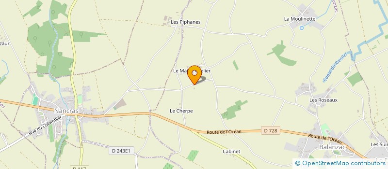 localisation de l'entreprise MONSIEUR JOSSHUA CLEMENT  GRANDJEAN