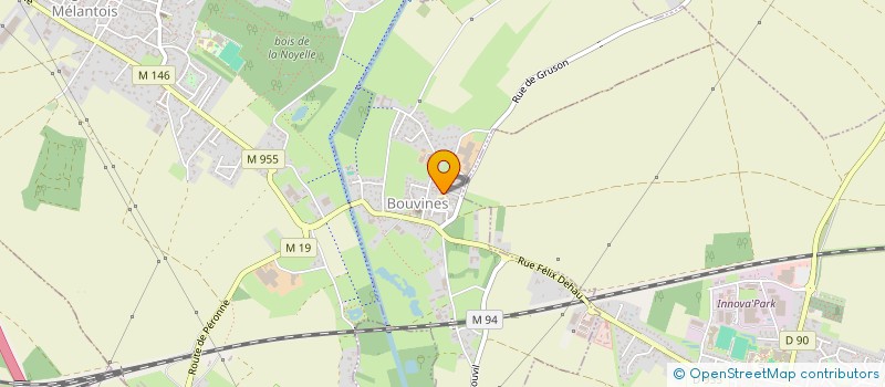 localisation de l'entreprise MONSIEUR JOSUA SAVARY  BOUVINES