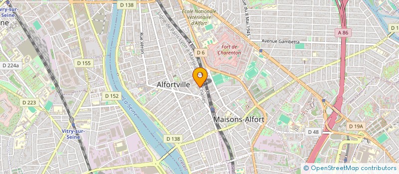 localisation de l'entreprise MONSIEUR JOSUE ACHOUCHE à ALFORTVILLE