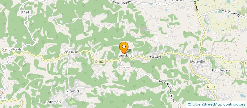 localisation de l'entreprise MONSIEUR JOSUE ANGOLE  SAINTE-ANNE