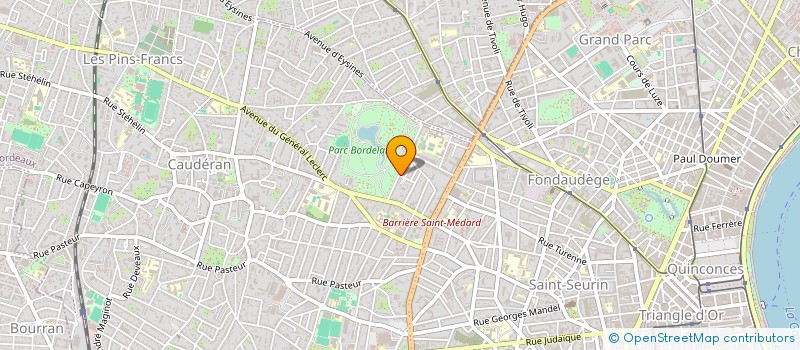 localisation de l'entreprise MONSIEUR JOSUE ARECHIGA  BORDEAUX