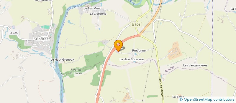 localisation de l'entreprise MONSIEUR JOSUE CORDIER  MOULAY