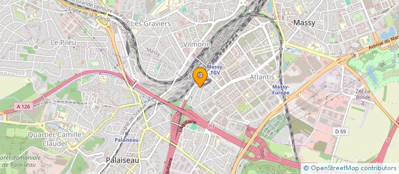 localisation de l'entreprise MONSIEUR JOSUE DASSONNEVILLE  PALAISEAU