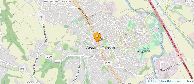 localisation de l'entreprise MONSIEUR JOSUE DELGADO à CASTANET-TOLOSAN