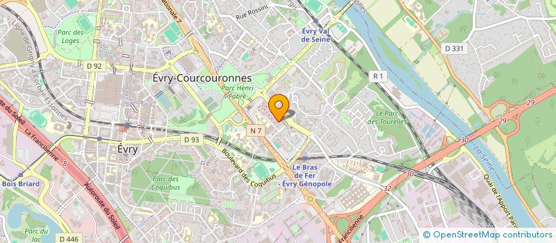 localisation de l'entreprise MONSIEUR JOSUE DENIS à EVRY-COURCOURONNES