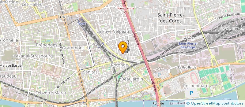 localisation de l'entreprise MONSIEUR JOSUE DEPEUX  TOURS