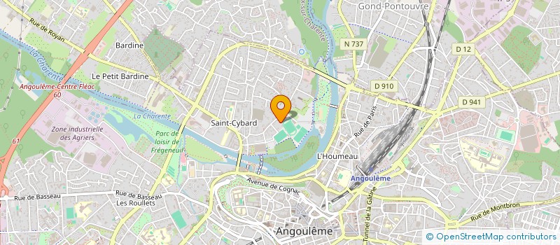 localisation de l'entreprise MONSIEUR JOSUE DIAZ à ANGOULEME