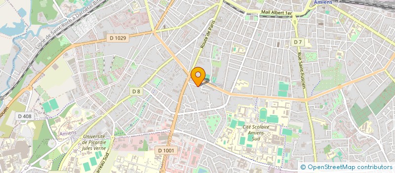 localisation de l'entreprise MONSIEUR JOSUE DUMEZ  AMIENS