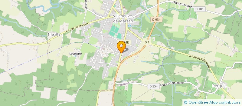 localisation de l'entreprise MONSIEUR JOSUE ESCUDERO  VILLENEUVE-DE-MARSAN
