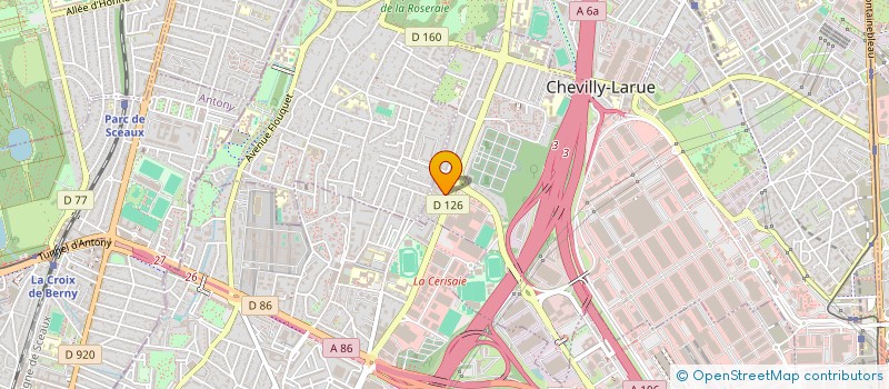 localisation de l'entreprise MONSIEUR JOSUE ETIENNE  CHEVILLY-LARUE