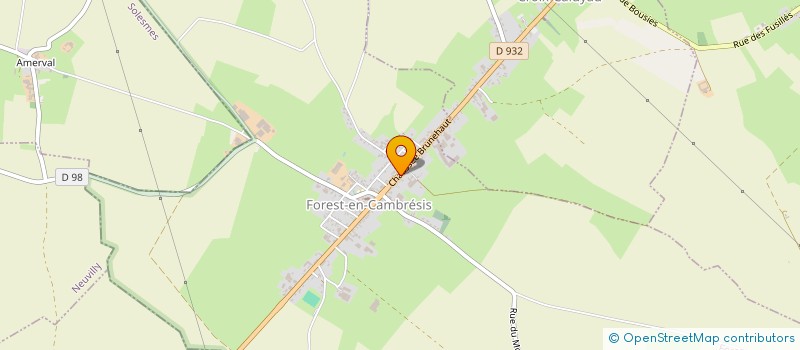 localisation de l'entreprise MONSIEUR JOSUE GALLET  BOUSIES