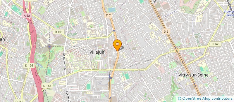 localisation de l'entreprise MONSIEUR JOSUE GASPARD à VILLEJUIF