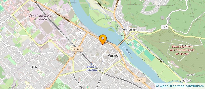 localisation de l'entreprise MONSIEUR JOSUE GAYDU  VERNON