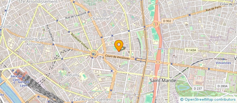 localisation de l'entreprise MONSIEUR JOSUE GIMEL  PARIS