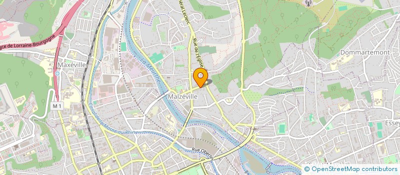 localisation de l'entreprise MONSIEUR JOSUE IPAMA MBOMBA  MALZEVILLE