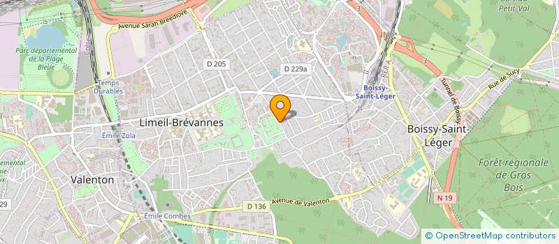 localisation de l'entreprise MONSIEUR JOSUE JACQUET à LIMEIL-BREVANNES