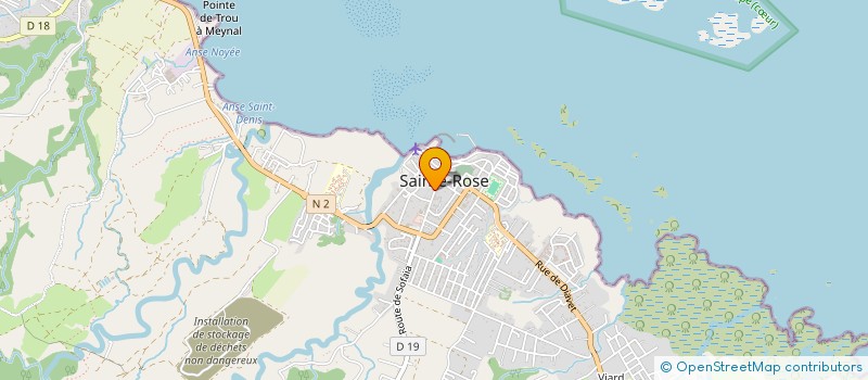 localisation de l'entreprise MONSIEUR JOSUE JOSY à SAINTE-ROSE