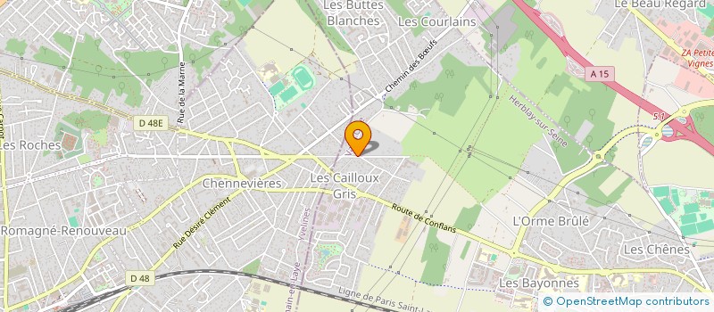 localisation de l'entreprise MONSIEUR JOSUE LOUIDOR  HERBLAY-SUR-SEINE