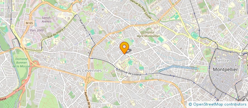 localisation de l'entreprise MONSIEUR JOSUE MAKOUNDOU KINVIDI à MONTPELLIER