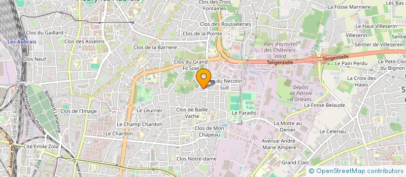 localisation de l'entreprise MONSIEUR JOSUE MENDES à ORLEANS