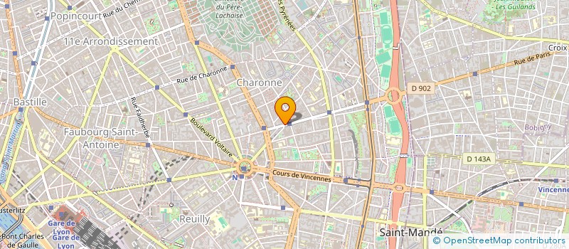 localisation de l'entreprise MONSIEUR JOSUE MIAKIZABI  PARIS