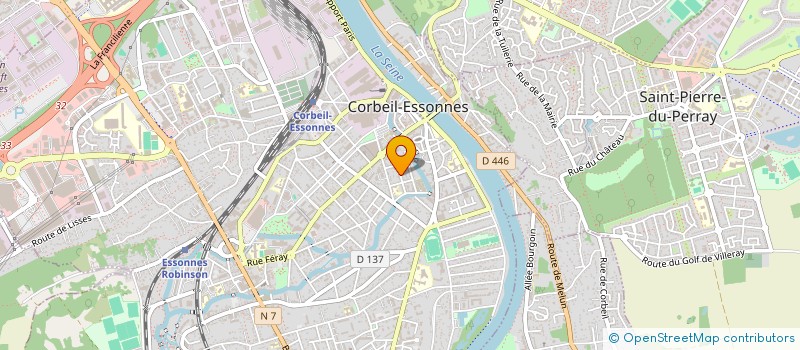 localisation de l'entreprise MONSIEUR JOSUE MOISE à CORBEIL-ESSONNES