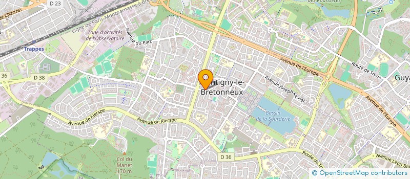 localisation de l'entreprise MONSIEUR JOSUE MORENO GUERRERO à MONTIGNY-LE-BRETONNEUX