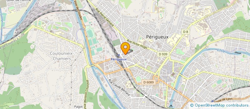 localisation de l'entreprise MONSIEUR JOSUE MOUROUGUIN-POTTIGAN  PERIGUEUX