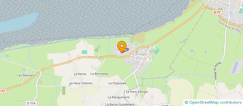 localisation de l'entreprise MONSIEUR JOSUE PAILLUSSON à CORSEPT