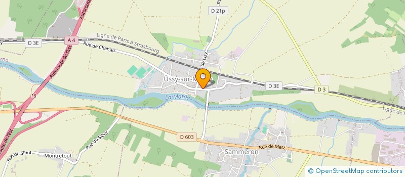 localisation de l'entreprise MONSIEUR JOSUE PESTON  USSY-SUR-MARNE