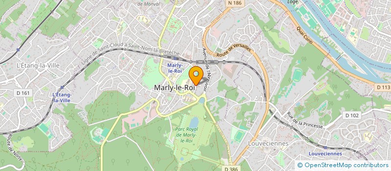 localisation de l'entreprise MONSIEUR JOSUE PIERRE-LOUIS  MARLY-LE-ROI