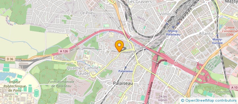 localisation de l'entreprise MONSIEUR JOSUE RAMOS MACHADO à PALAISEAU