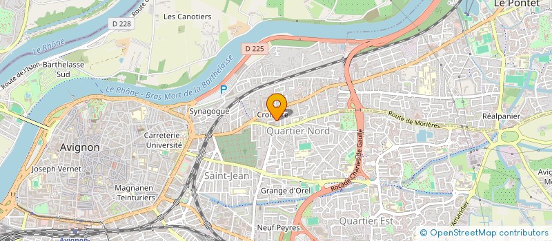 localisation de l'entreprise MONSIEUR JOSUE RAUSCHER à AVIGNON